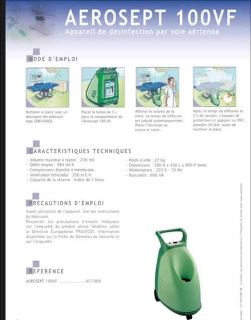 Aerosept aerosol anios 100
