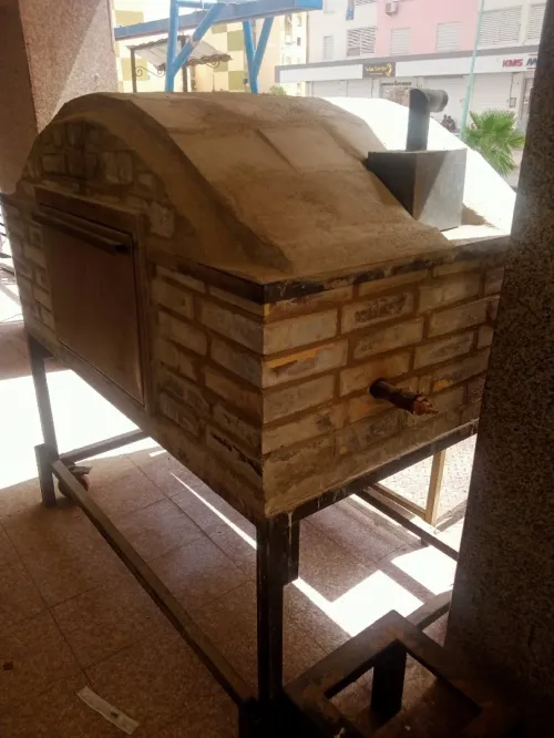 فرن بيتزا حجر 