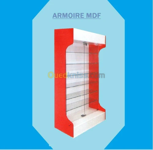 Fabrication de vitrine en verre . cuisine équipée et dressings