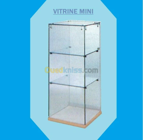 Fabrication de vitrine en verre . cuisine équipée et dressings