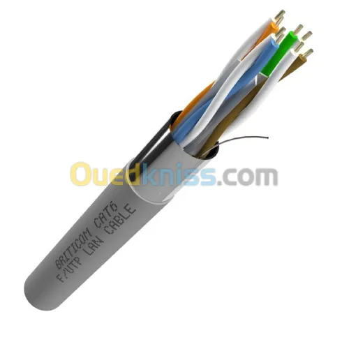 CORDONS DE BRASSAGE BRITICOM F/UTP CAT 6