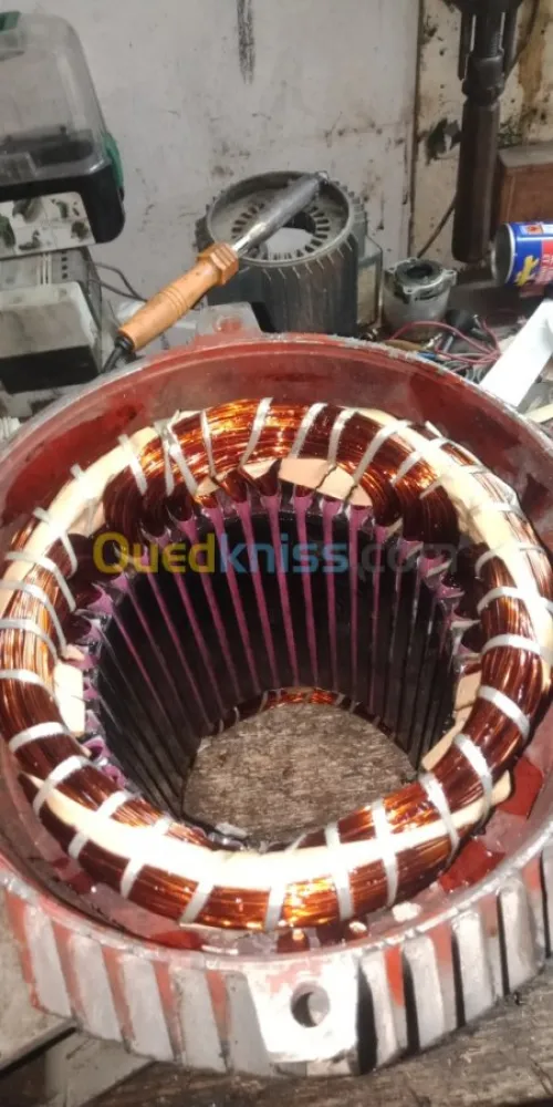 Rebobinage des moteur electrique 