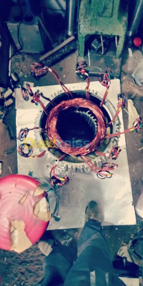 Rebobinage des moteur electrique 