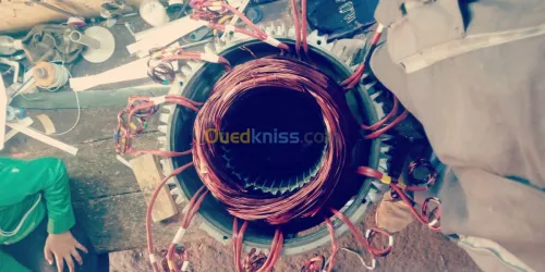Rebobinage des moteur electrique 