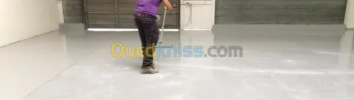 Etancheité -résine epoxy - ponsage  