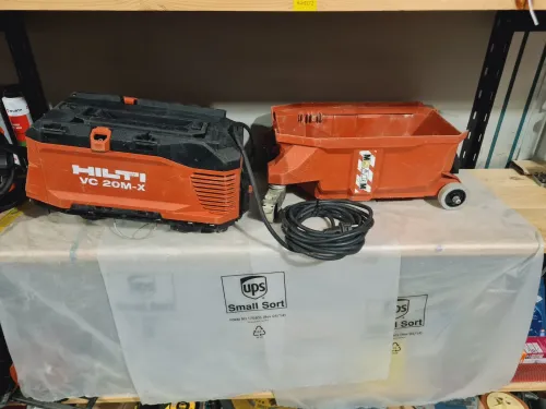 HILTI VC 20M-X - Aspirateur chantier eau et poussière 24 KPA décolmatage automatique