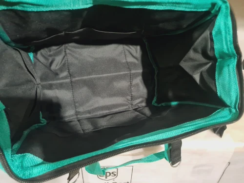Sac à outil Noire/Vert 38x22x28 20 poche