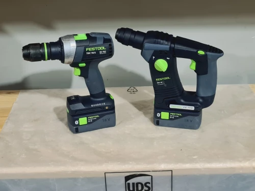 Kit FESTOOL 18V perforateur BHC 18 + Visseuse perceuse 4 vitesses TDC 18/4 (BL-2023-Czech)
