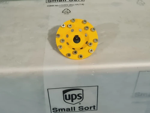 Meule diamant 125mm multi matériaux pour les ponceuses à béton - EXCEDIAM (France)