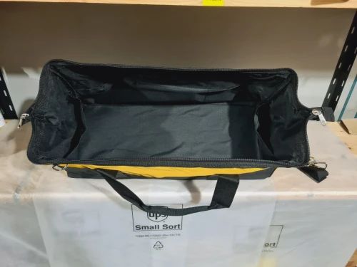 Sac à outil noire/jaune 61x25x26cm 14 poche (5 pieds)