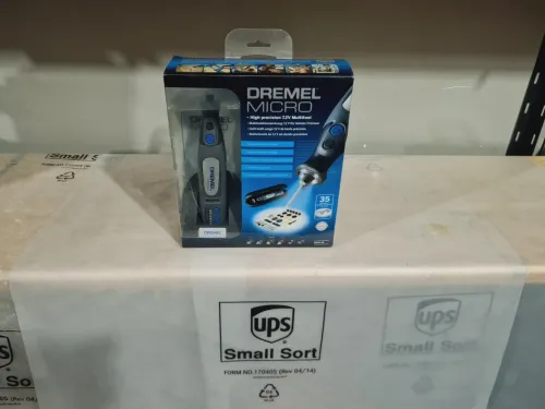 Dremel Micro - Outil Multifonction Rotatif Sans-fil 7,2V avec 35 Accessoires, Vitesse Variable