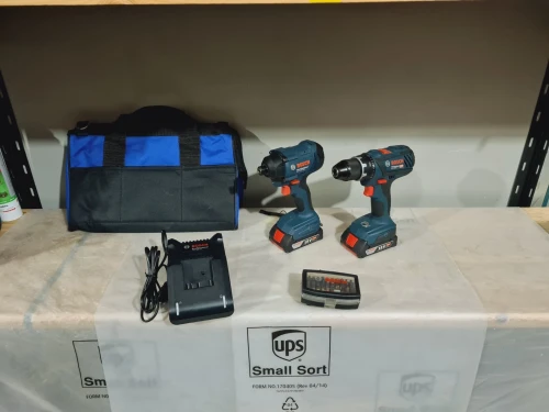 Kit BOSCH 18V 3.0Ah perceuse GSR 18V-28 visseuse à choc GDR 18V-160