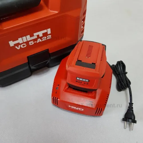 Aspirateur sans fil 22V/1x5,2Ah avec accessoires - HILTI VC 5-A22 (neuf)