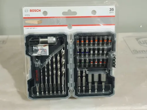 BOSCH 35pcs - coffret embouts et foret HSS-G 