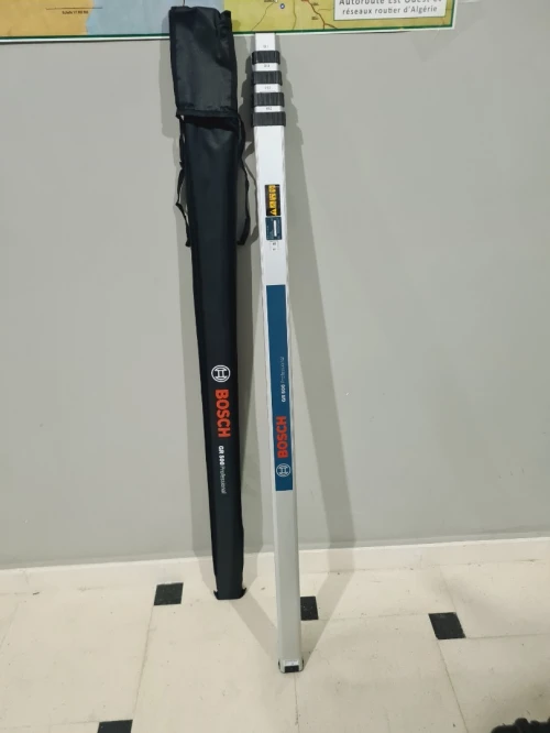 Mire de chantier gradué télescopique 3 et 5 mètre HILTI / BOSCH / China 