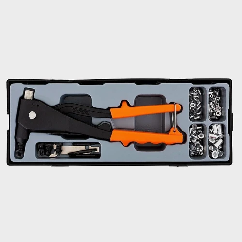 Pince original écrou à sertir / rivets aveugles Longueur 280mm, Taille M3, M4, M5, M6