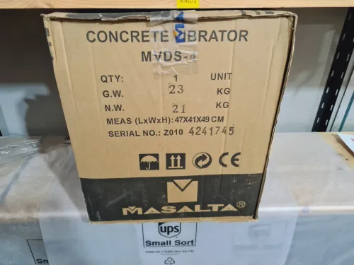 Vibreur a béton moteur thermique HONDA GX160 5,5Hp - MASALTA MVDS-4 sans flexible (Italy)