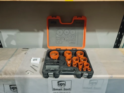 Coffret de 18 scie cloche bimétal 16 à 83mm - BAHCO Sandflex (Europe)