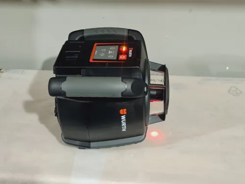 Laser rotatif rouge H/V 600m - WURTH RL5-14 (neuf)