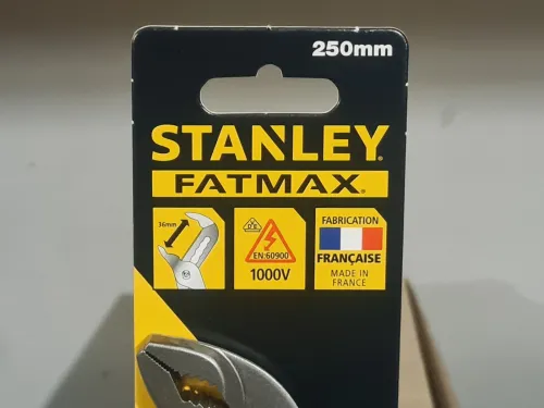 STANLEY Fat-Max 0-84-294 - Pince multiprise isolé 250mm 1000V (France)