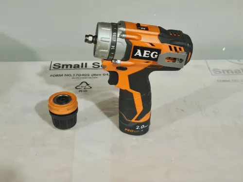 Kit AEG 12V mini perforateur BBH 12 + Visseuse perceuse BBS 12C2 