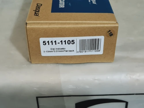 Comparateur à cadran de précision DIN878, 0-10mm, haute précision 0,017mm - DASQUA 5111-1005/1105
