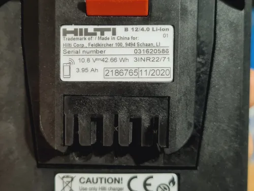 Visseuse perceuse compact 12V/1x4.0Ah - HILTI SF 2-A12 (BL)