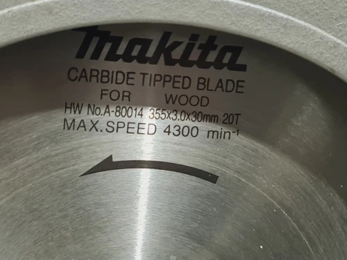 Scie circulaire électrique 355mm 2200W - MAKITA 5143R (Japan)