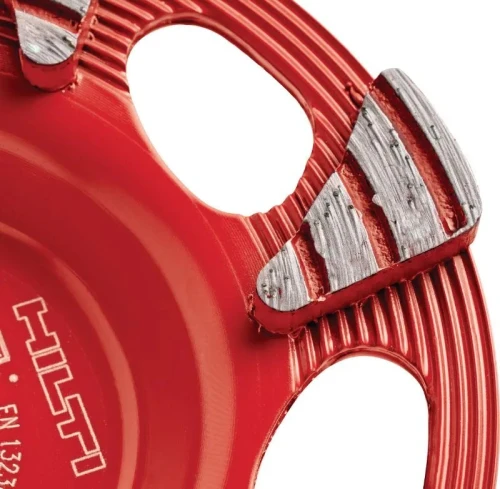 Meule diamant universel 125mm / 150mm HILTI DG-CW SPX Ultimate pour les ponceuse à béton 