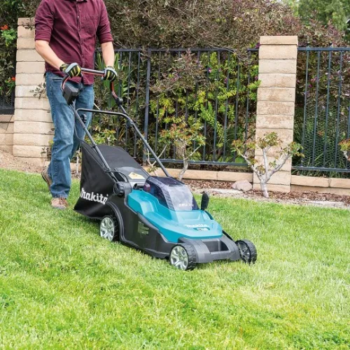 Tondeuse Sans Fil - MAKITA DLM432PT2 36V (18V+18V) 2 Batteries 5.0Ah + chargeur doublé (Romania)