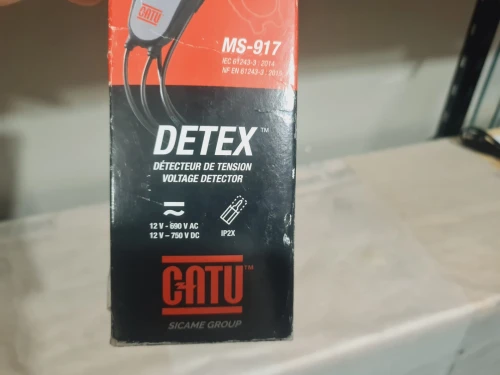 CATU detex MS-917 - détecteurs de tension 12 à 750V AC/DC (France)