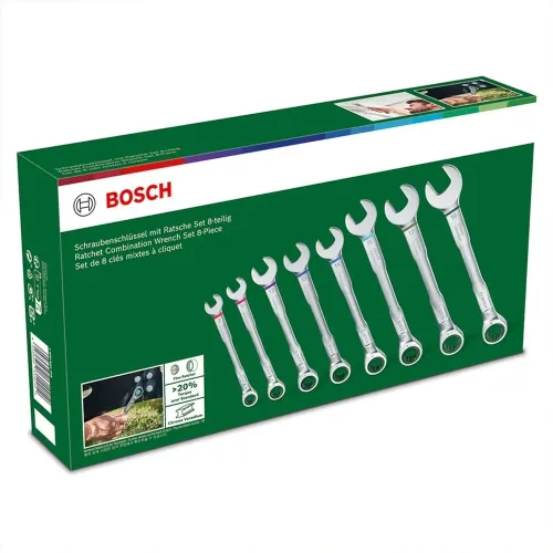 BOSCH jeu clés mixte à cliquez 