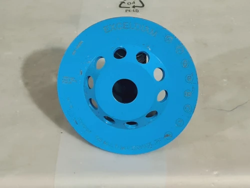 Meule diamant 125mm multi matériaux pour les ponceuses à béton - EXCEDIAM (France)
