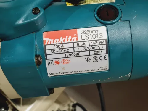 MAKITA LS1013 scie à onglet radiale 260mm double inclinaison (2004-Japan)