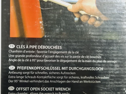 MOB - Jeu de 10 clé a pipe déboucher 6 pant de 7 à 19mm (France)