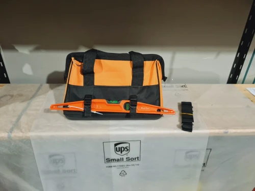 Sac à outil noire/orange 40x22x28 14 poche (base rigide)