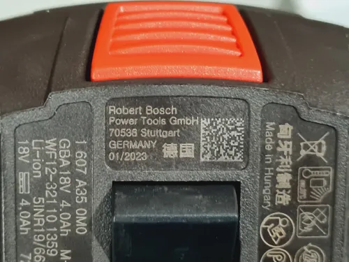 Meuleuse sans fil 125mm 18V 4.0Ah - BOSCH X-LOCK GWX 18V-10 SC neuf (BL-Germany)