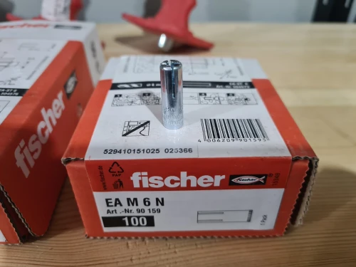 cheville à frapper HKD FISCHER EA M6 N (Germany)