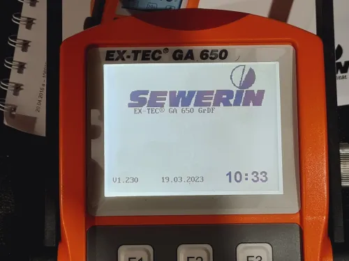 Détecteur de fuites de gaz SEWERIN EX-TEC GA 650 (Germany)