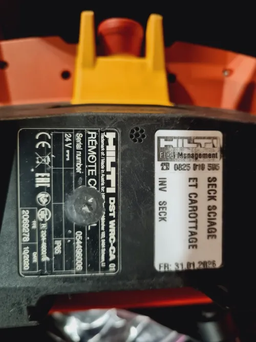HILTI DST WRC-CA Télécommande sans fil pour scie murale et scies à câble