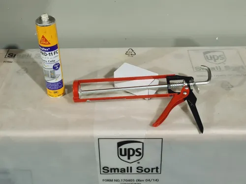 Pistolet silicone manuelle en métal 310ml (bonne qualité)
