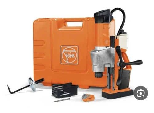 Perceuse magnétique haute gamme - FEIN KBM 50 Q commande numérique + L/R (Germany)