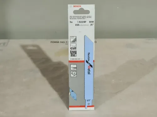 BOSCH - lame original scie sabre pour le métal 150mm / 6" (Switzerland)