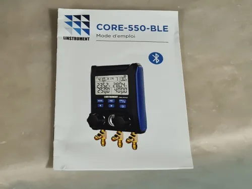 MANIFOLD DIGITAL avec flexibles et sondes - LINSTRUMENT CORE-550-BLE (Bluetooth)