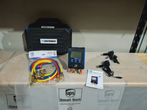 MANIFOLD DIGITAL avec flexibles et sondes - LINSTRUMENT CORE-550-BLE (Bluetooth)
