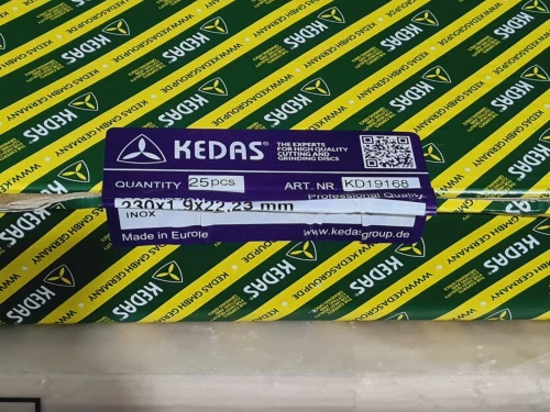 Disque a couper original inox 230 x 1.9 x 22.23mm KEDAS AZ 46 P-BF (2027-Germany)