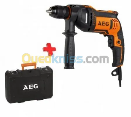 Perceuse à percussion 750W 13mm - AEG SBE 750 RE (Czech Republic)