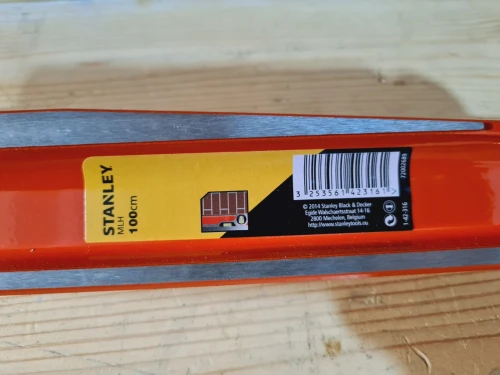 Niveau antichoc original STANLEY MLH 50 / MLH 100 (France)