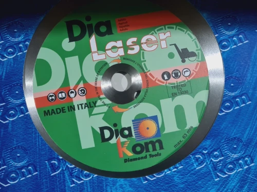 Disque diamant 500 x 25.4mm Asphalt - DIA-KOM Dia Laser (Italy-EN13236)