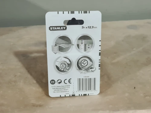 Mètre ruban STANLEY 3m x 12.7mm (0-30-487)
